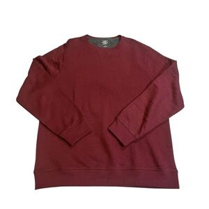G.H. Bass & Co Burgundy Crewneck Sweatshirt Men’s Large